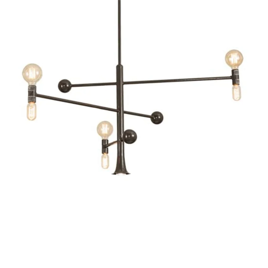 Meyda Tiffany Alva 3 Light 48" Wide Sputnik Chandelier - Image 1