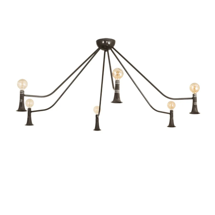 Meyda Tiffany Alva 6 Light 76" Wide Abstract Chandelier - Image 3
