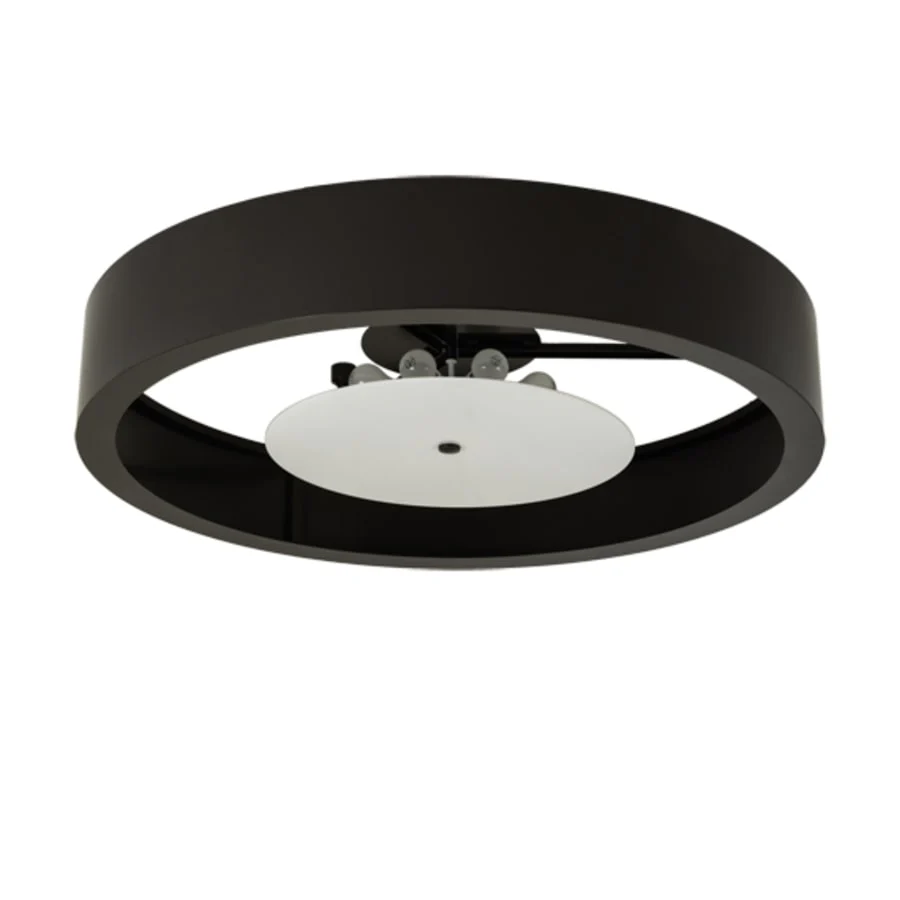 Meyda Tiffany Cilindro Chic 8 Light 60" Wide Flush Mount Drum Ceiling Fixture - Image 3
