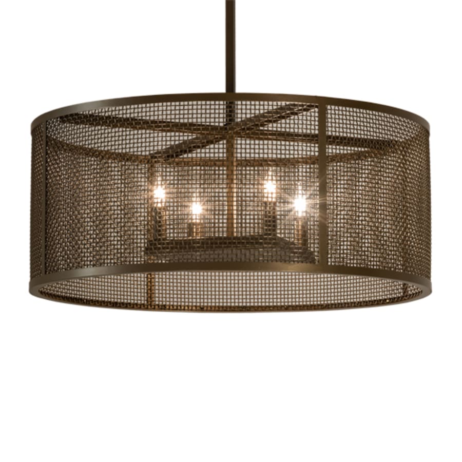 Meyda Tiffany 4 Light 24" Wide Cage Pendant - Image 3