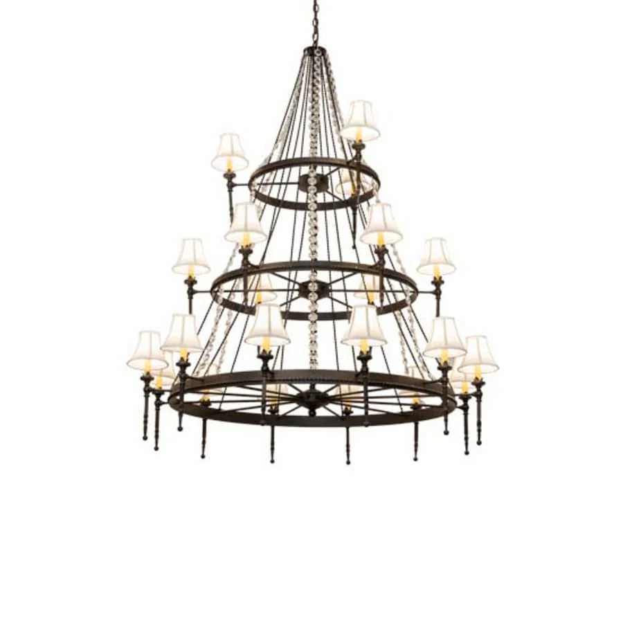 Meyda Tiffany Amaury 21 Light 56" Wide Ring Chandelier - Image 1