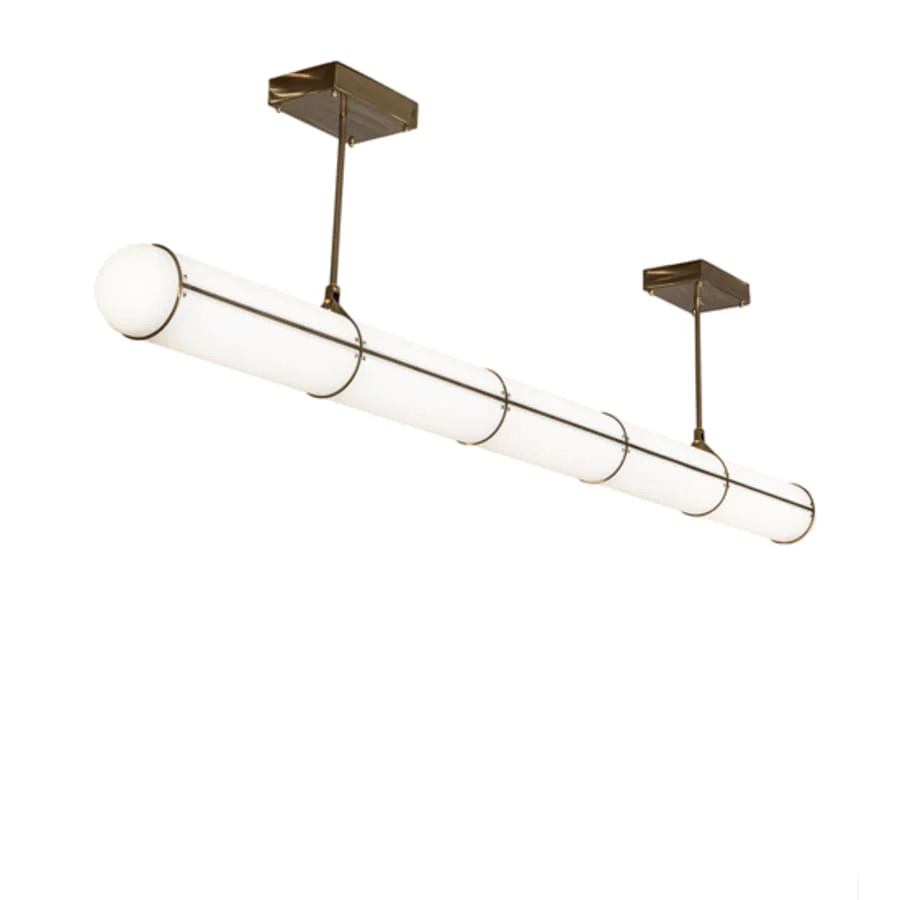 Meyda Tiffany 95" Wide Linear Pendant - Image 1