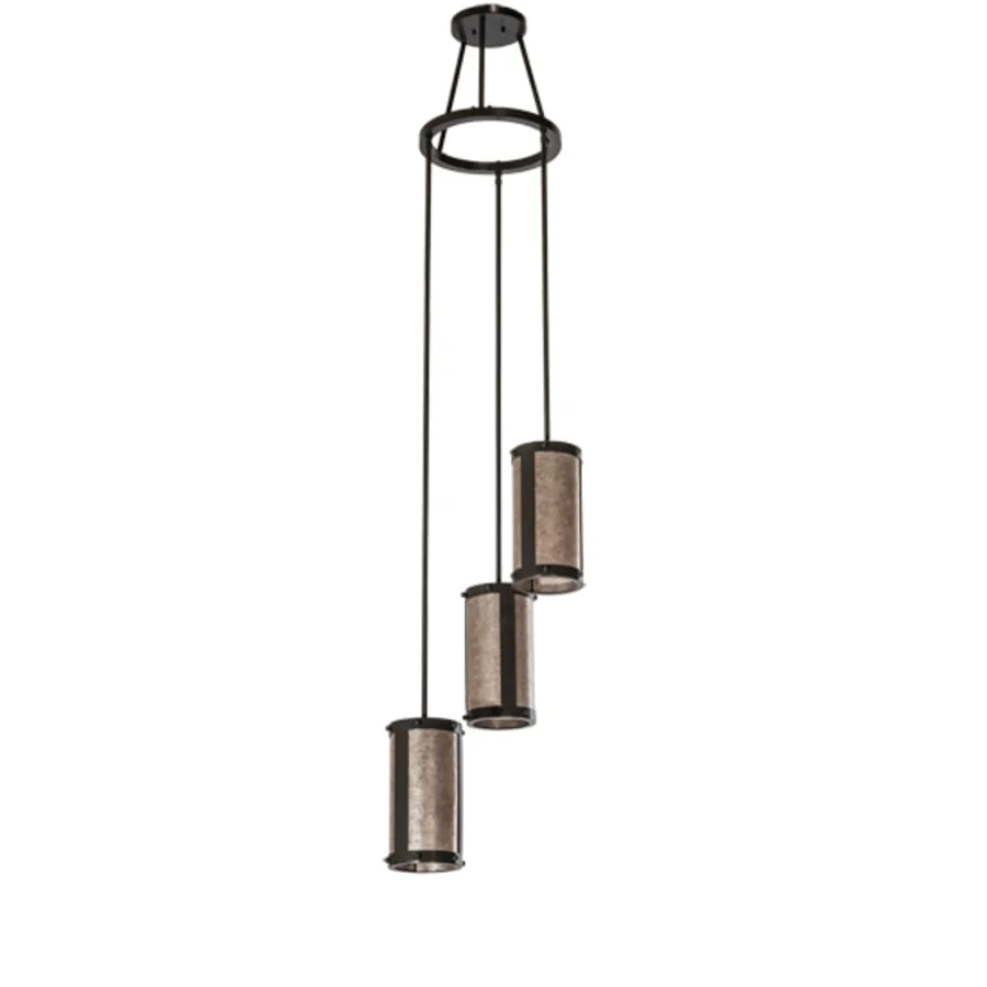 Meyda Tiffany Cartier 3 Light 20" Wide Multi Light Pendant - Image 3