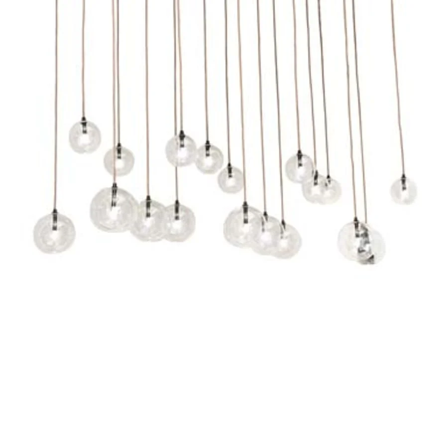 Meyda Tiffany Long Alva 18 Light 80" Wide Linear Chandelier - Image 1