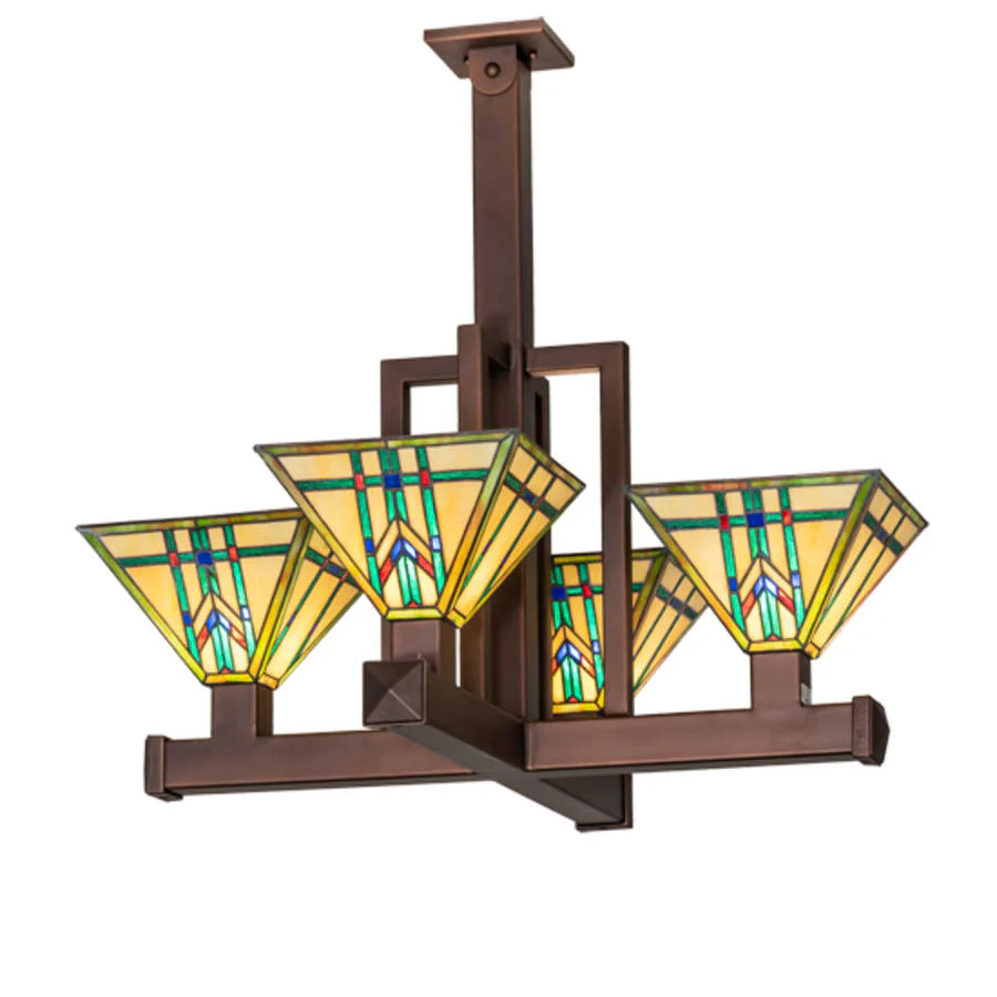 Meyda Tiffany 4 Light 45" Wide Pendant - Image 2