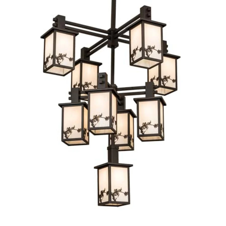 Meyda Tiffany Hyde Park 9 Light 40" Wide Chandelier - Image 1