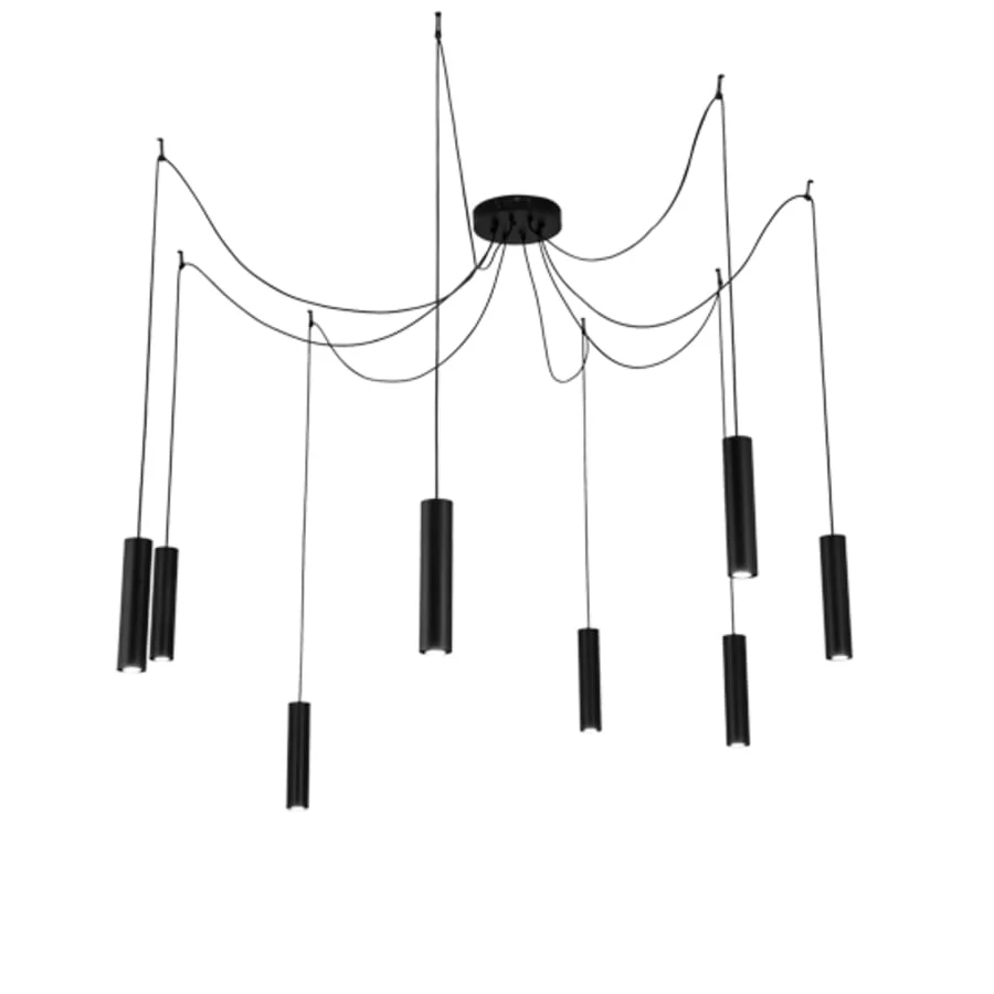 Meyda Tiffany 8 Light 214" Wide Suspension Multi Light Pendant - Image 3