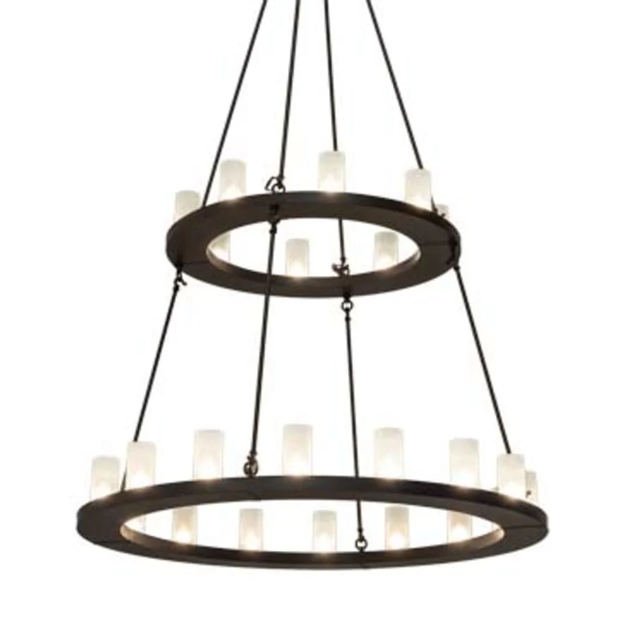 Meyda Tiffany Loxley 24 Light 54" Wide Ring Chandelier - Image 1