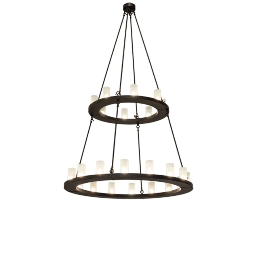 Meyda Tiffany Loxley 24 Light 54" Wide Ring Chandelier - Image 2