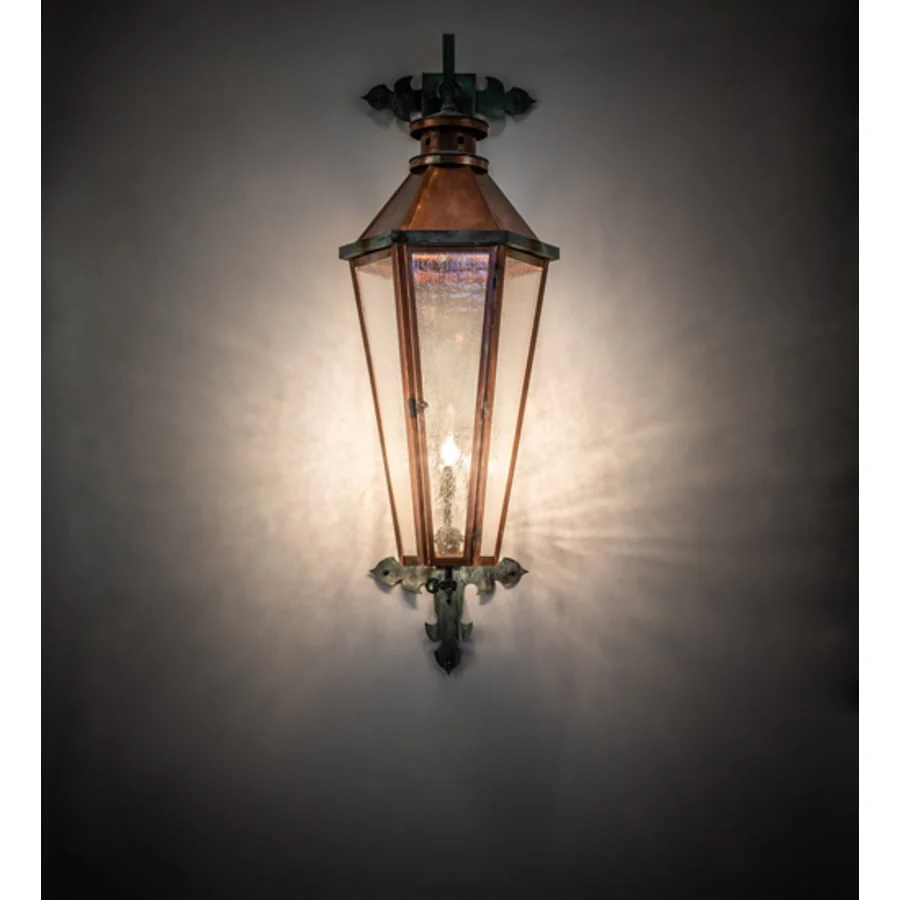 Meyda Tiffany Millesime 3 Light 42″ Tall Wall Sconce