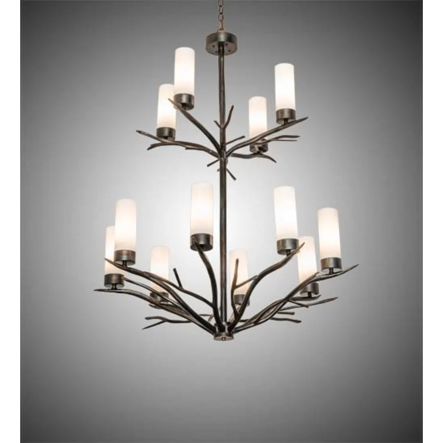 Meyda Tiffany Winter Solstice 12 Light 42″ Wide Chandelier