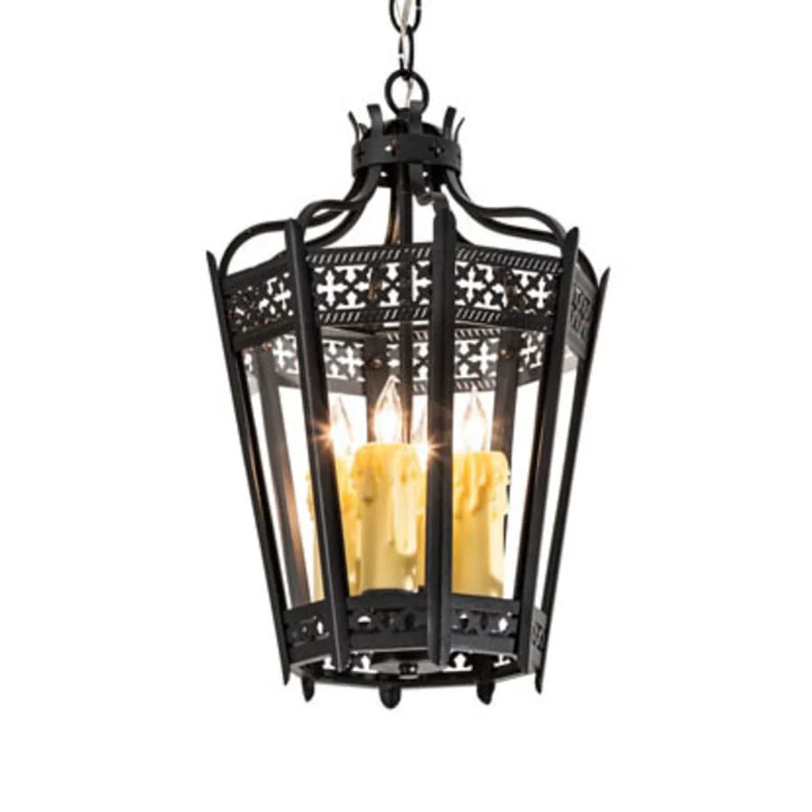 Meyda Tiffany 3 Light 11" Wide Taper Candle Pendant - Image 1