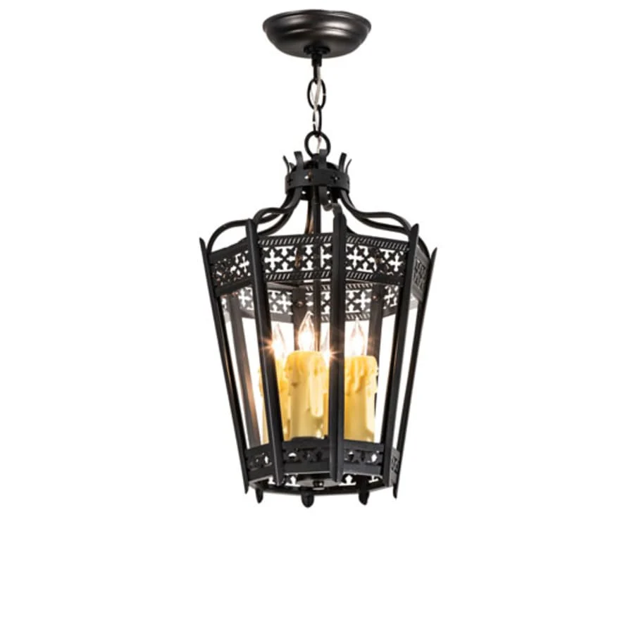 Meyda Tiffany 3 Light 11" Wide Taper Candle Pendant - Image 2