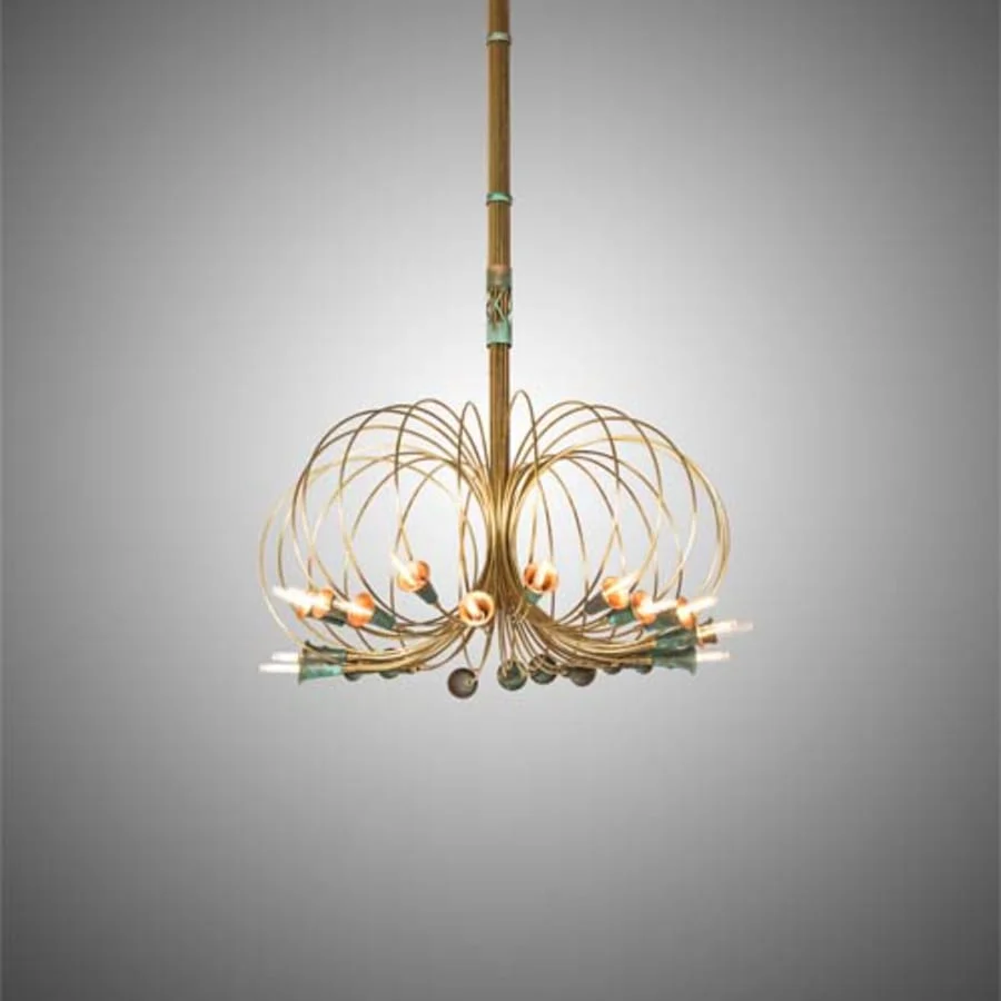 Meyda Tiffany Coyle Logan 24 Light 42" Wide Abstract Chandelier - Image 1