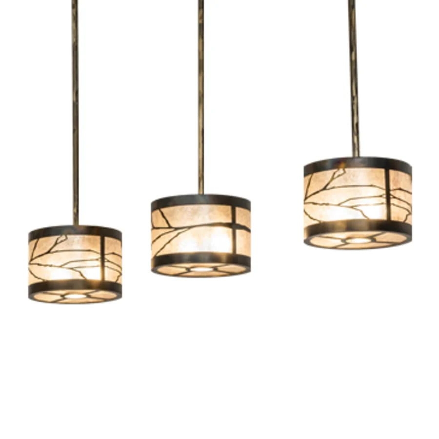 Meyda Tiffany 6 Light 50" Wide Linear Pendant - Image 1