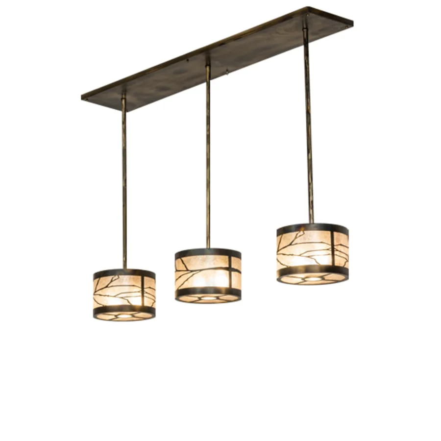 Meyda Tiffany 6 Light 50" Wide Linear Pendant - Image 2