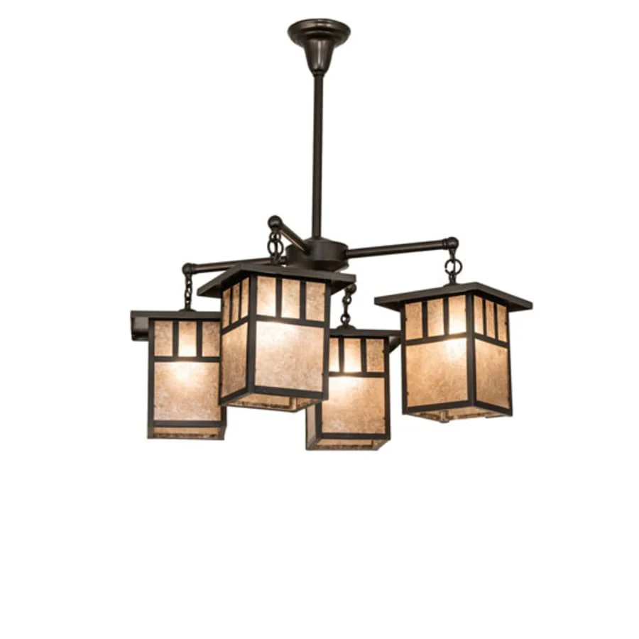 Meyda Tiffany Hyde Park 4 Light 34" Wide Chandelier - Image 2