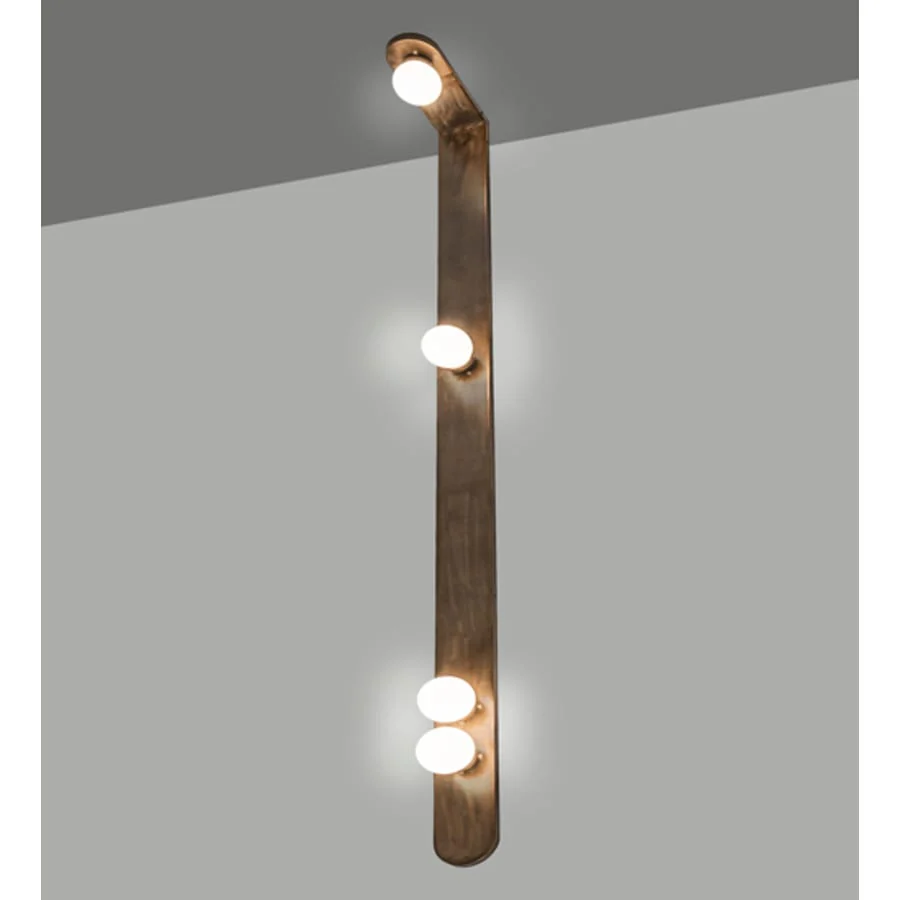 Meyda Tiffany Sanderson 4 Light 108" Tall Wall Sconce - Image 1