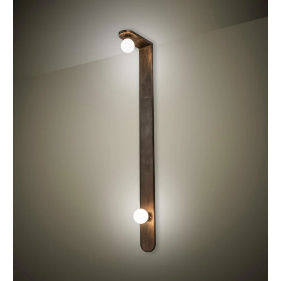 Meyda Tiffany Sanderson 2 Light 78" Tall Wall Sconce - Image 1