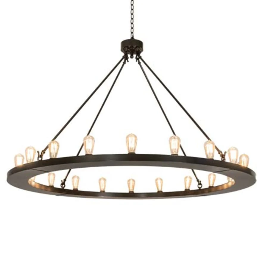 Meyda Tiffany Loxley 20 Light 60" Wide Ring Chandelier - Image 1