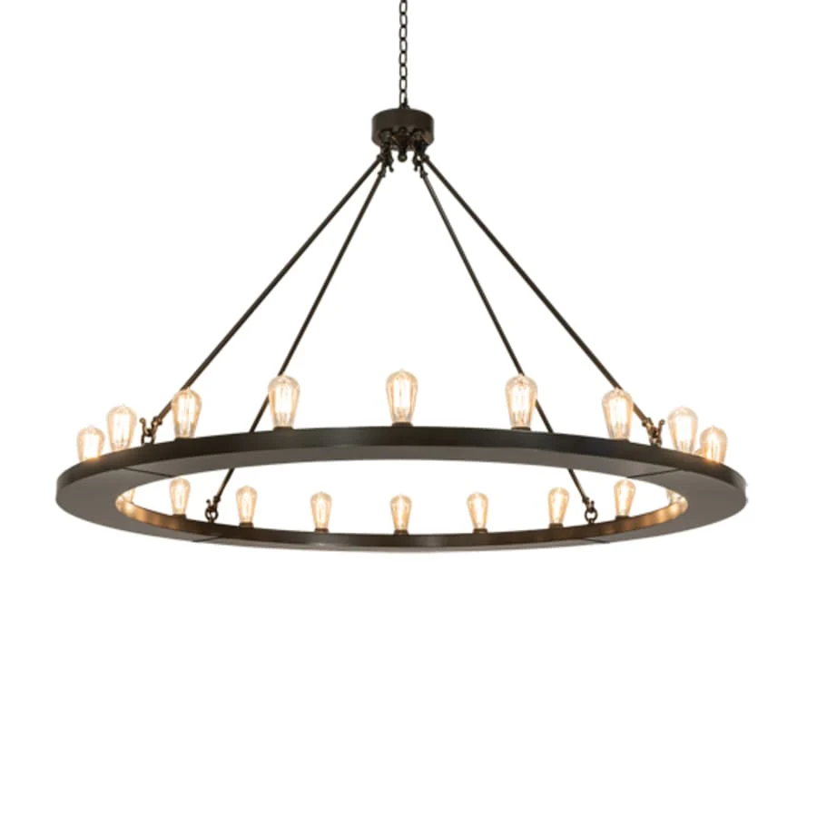 Meyda Tiffany Loxley 20 Light 60" Wide Ring Chandelier - Image 2