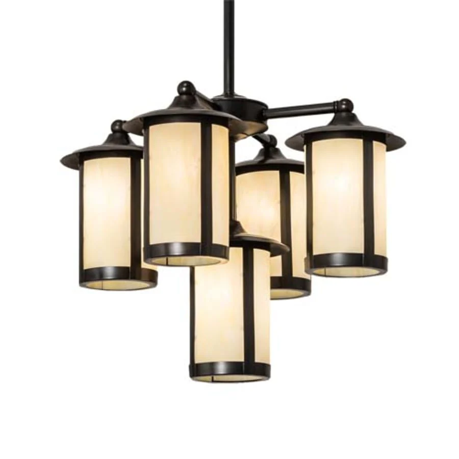 Meyda Tiffany Fulton 5 Light 24" Wide Chandelier - Image 1
