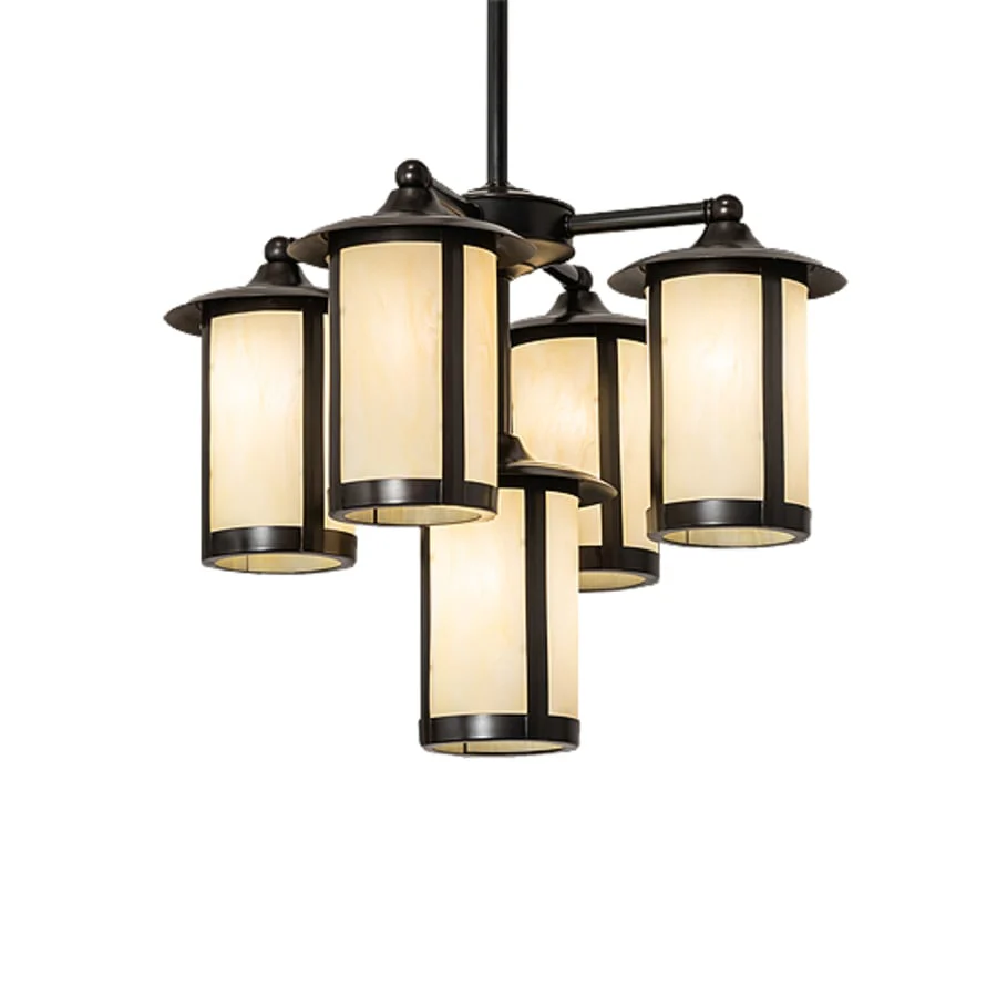 Meyda Tiffany Fulton 5 Light 24" Wide Chandelier - Image 2