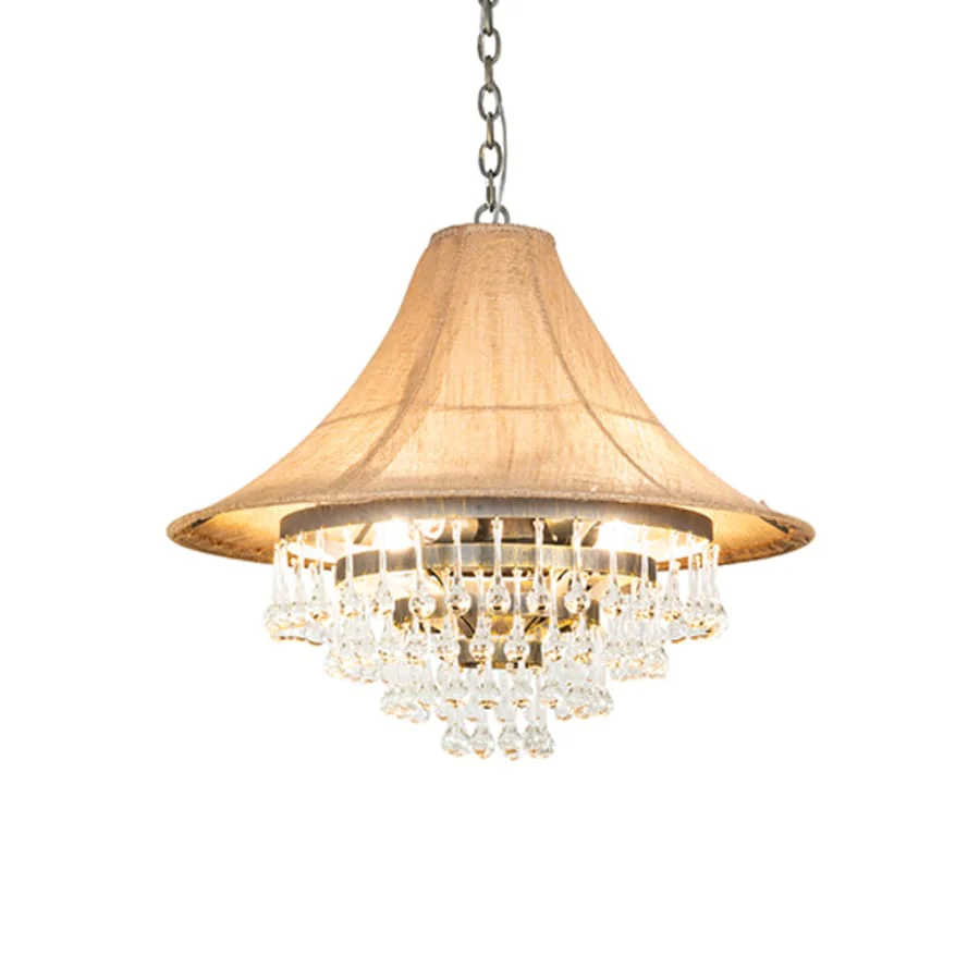 Meyda Tiffany 4 Light 28" Wide Crystal Pendant - Image 1