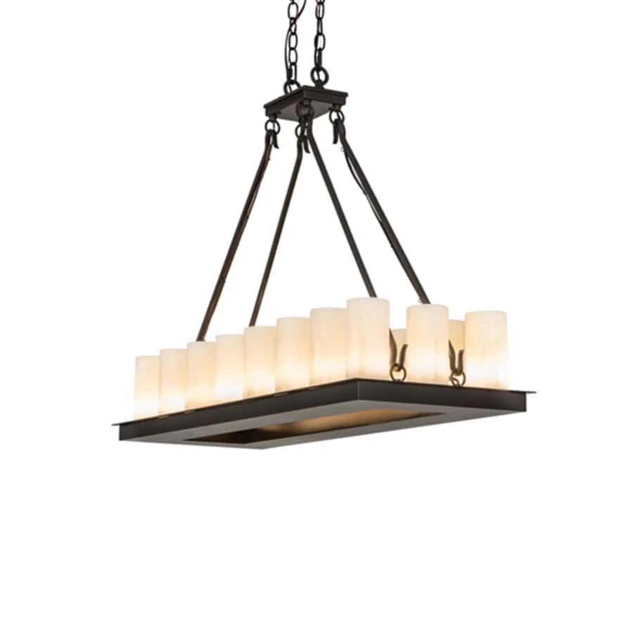 Meyda Tiffany Long Loxley 18 Light 40" Wide Linear Chandelier - Image 2