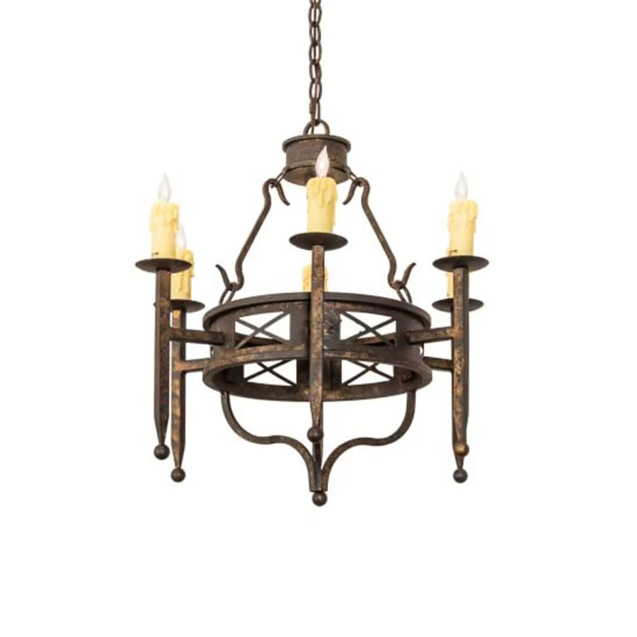 Meyda Tiffany Jasmine 40 Light 24" Wide Taper Candle Style Chandelier - Image 1