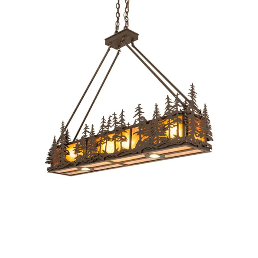 Meyda Tiffany 4 Light 9" Wide Billiard Mini Pendant - Image 1