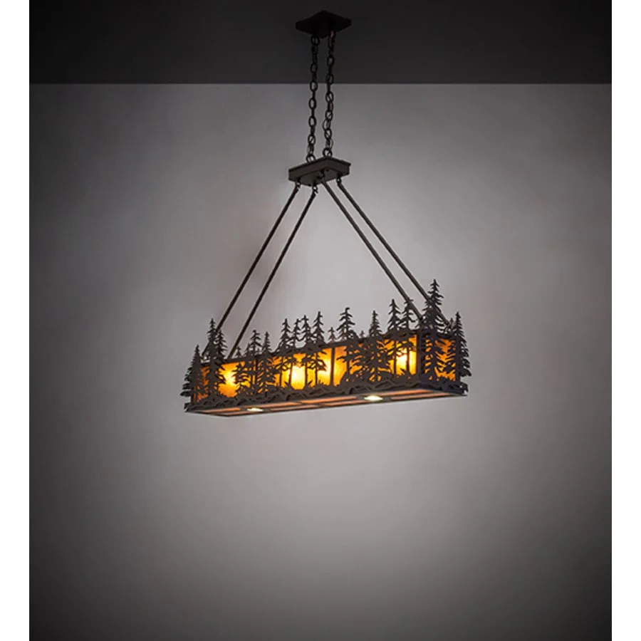 Meyda Tiffany 4 Light 9" Wide Billiard Mini Pendant - Image 3