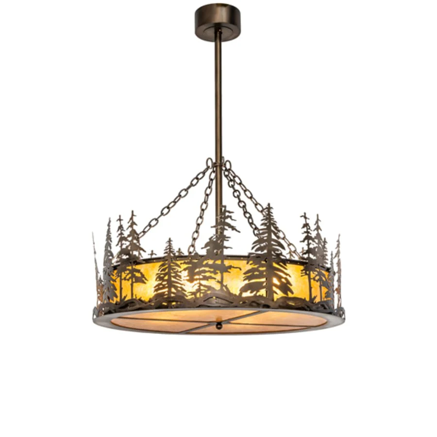 Meyda Tiffany 4 Light 36" Wide Pendant - Image 2