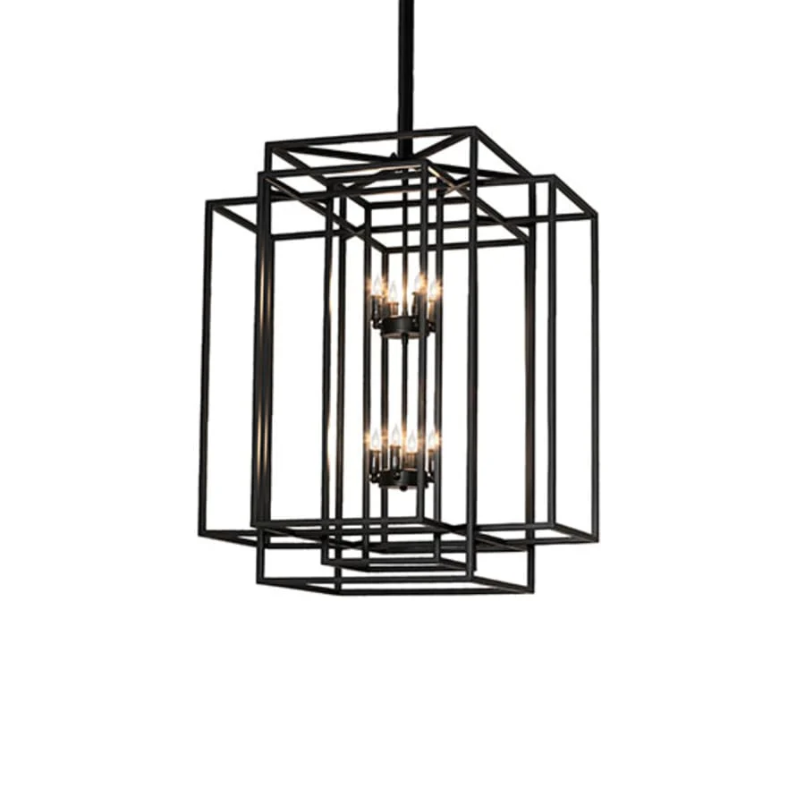Meyda Tiffany 8 Light 43" Wide Taper Candle Pendant - Image 1