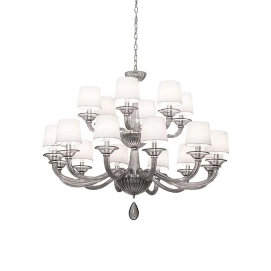 Meyda Tiffany Murano Almaden 18 Light 50″ Wide Chandelier