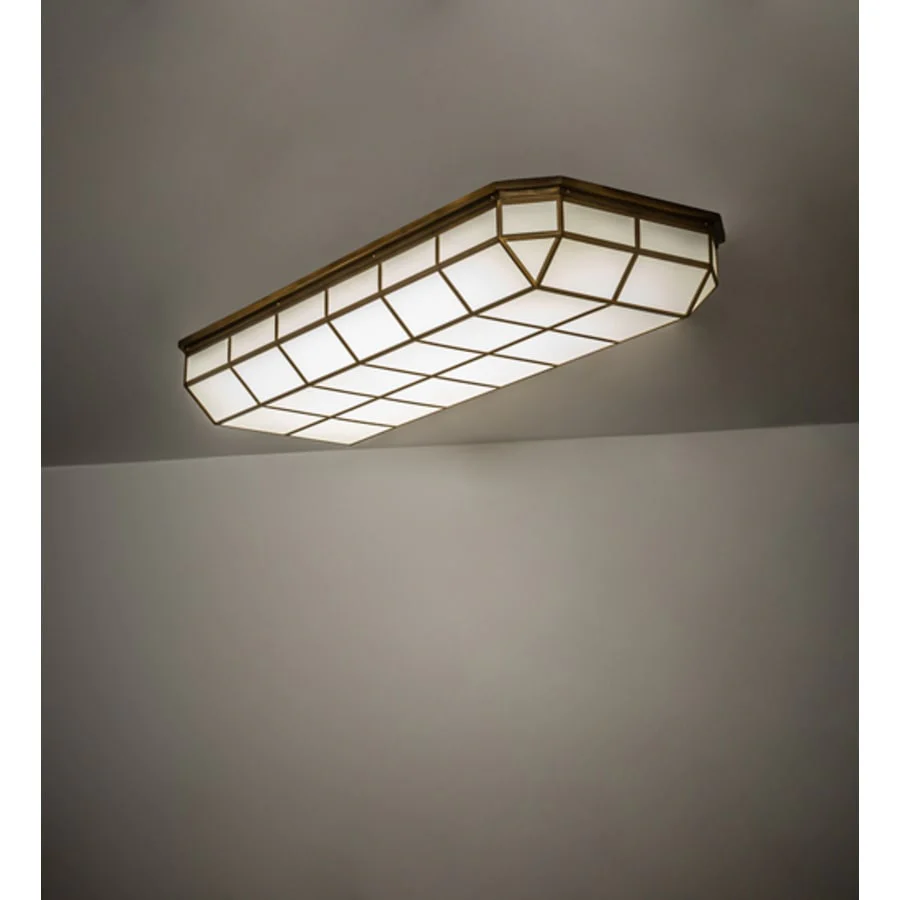 Meyda Tiffany Gibbon 66" Wide LED Flush Mount Ceiling Fixture - Image 2
