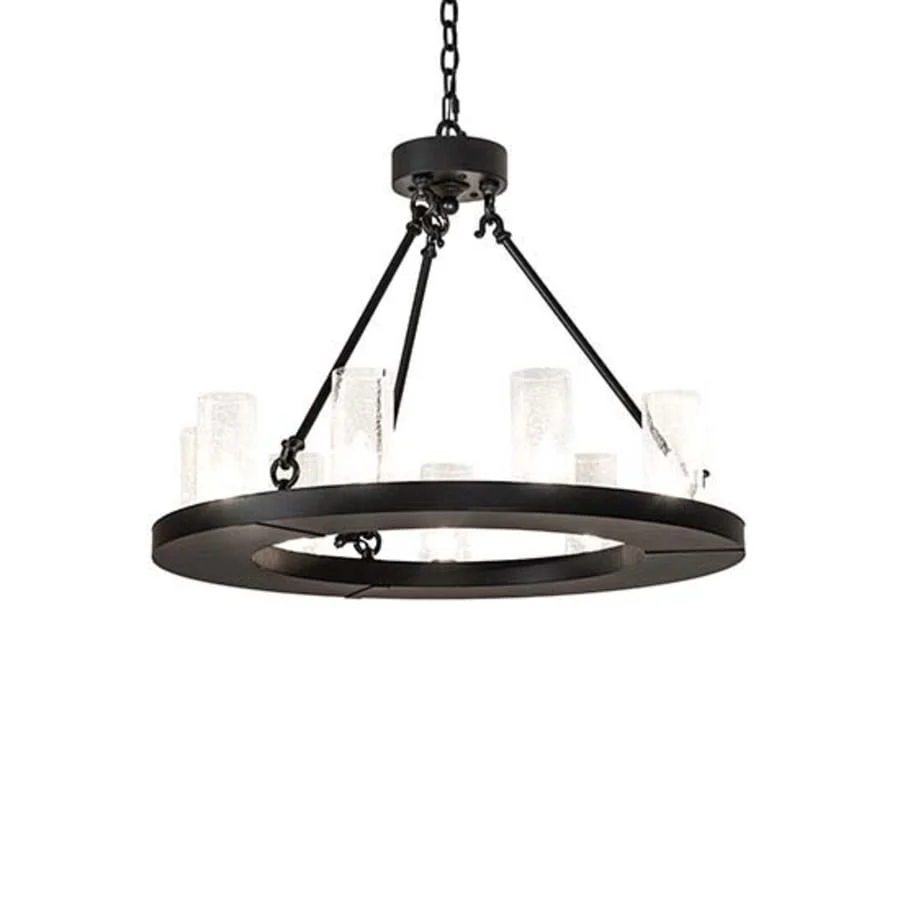 Meyda Tiffany Loxley 9 Light 30" Wide Ring Chandelier - Image 1