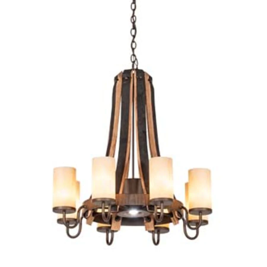 Meyda Tiffany Barrel Stave 8 Light 30" Wide Chandelier - Image 1
