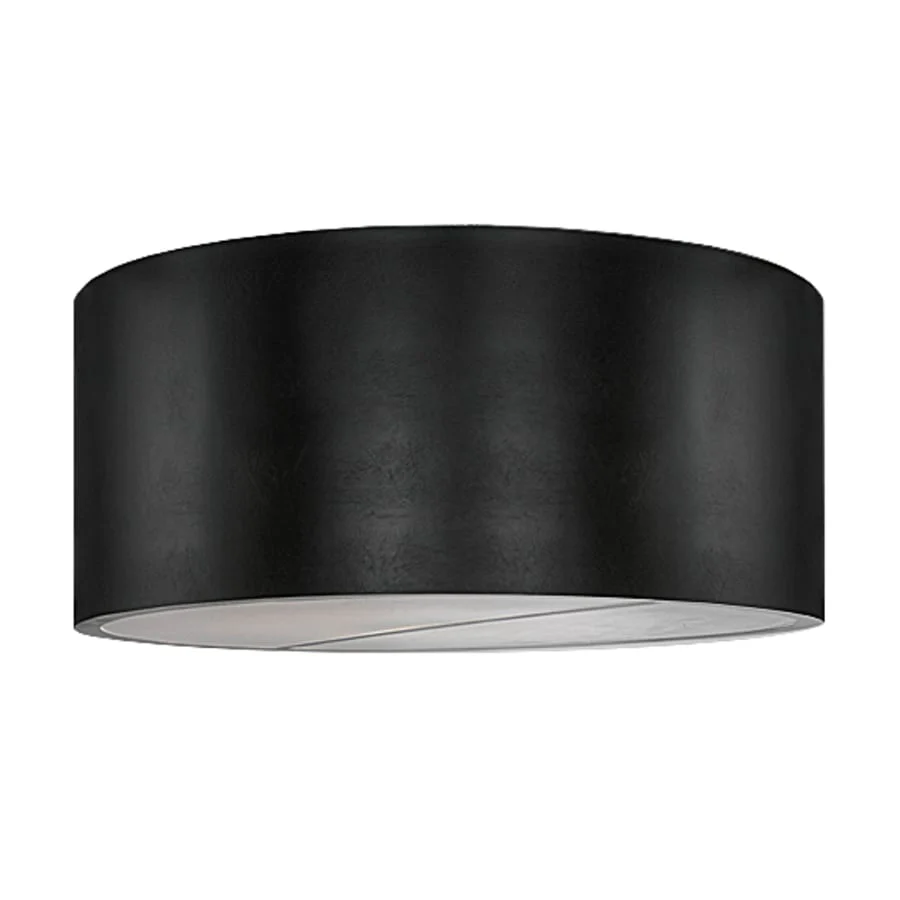 Meyda Tiffany Cilindro Vinyl 10 Light 60" Wide Flush Mount Drum Ceiling Fixture - Image 1