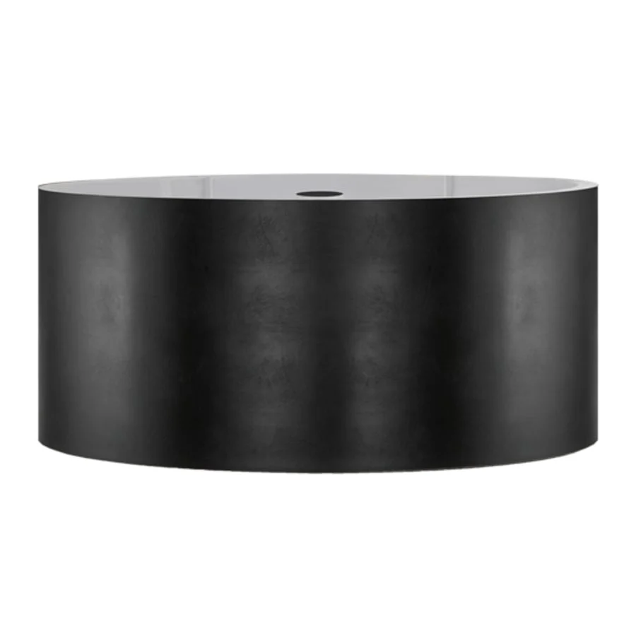 Meyda Tiffany Cilindro Vinyl 10 Light 60" Wide Flush Mount Drum Ceiling Fixture - Image 3