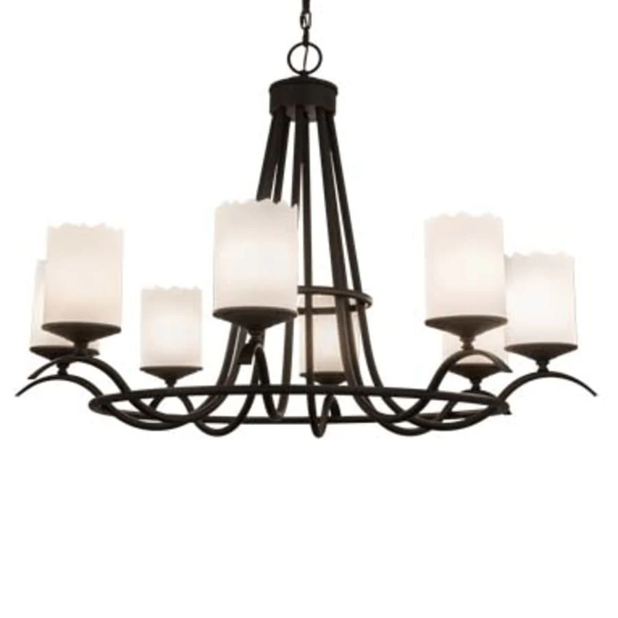Meyda Tiffany Octavia 8 Light 48" Wide Ring Chandelier - Image 1