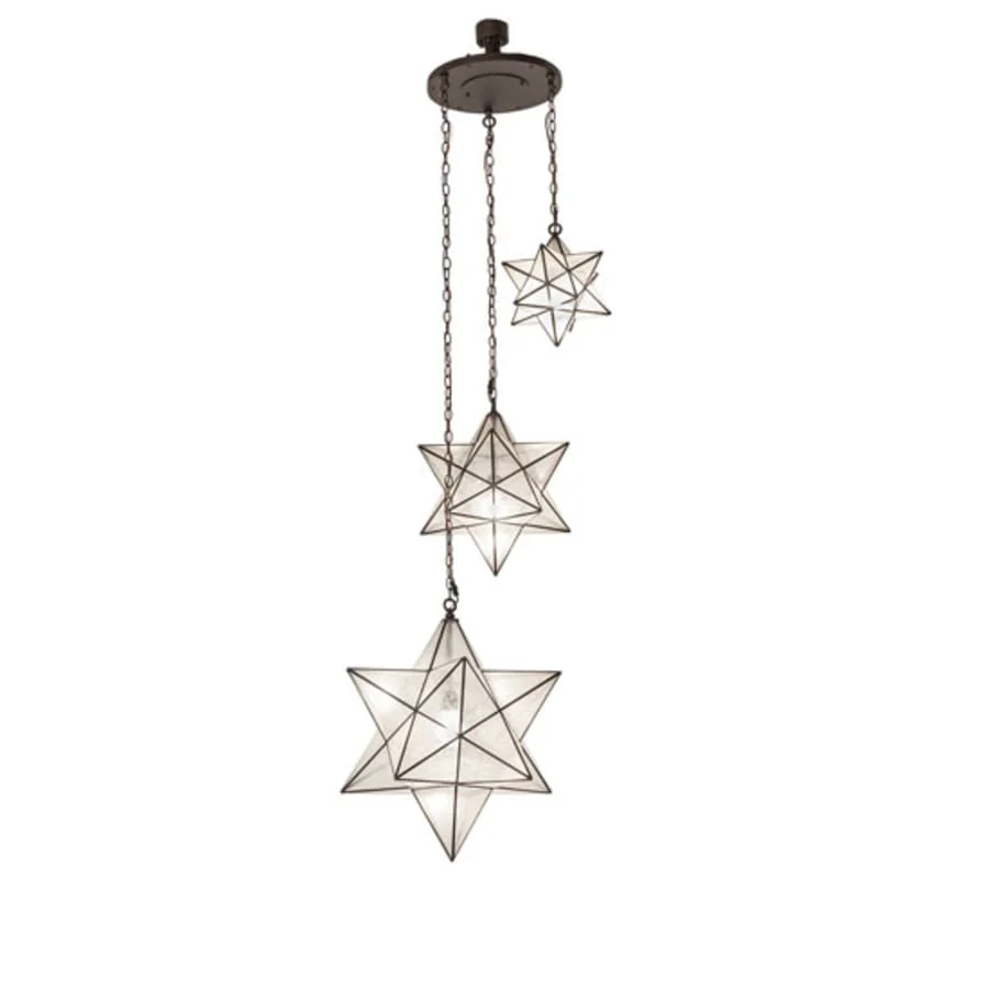 Meyda Tiffany 3 Light 36" Wide Multi Light Pendant - Image 3