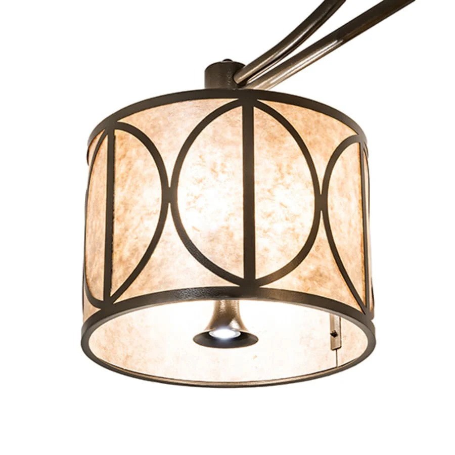 Meyda Tiffany 9 Light 90" Wide Linear Pendant - Image 3