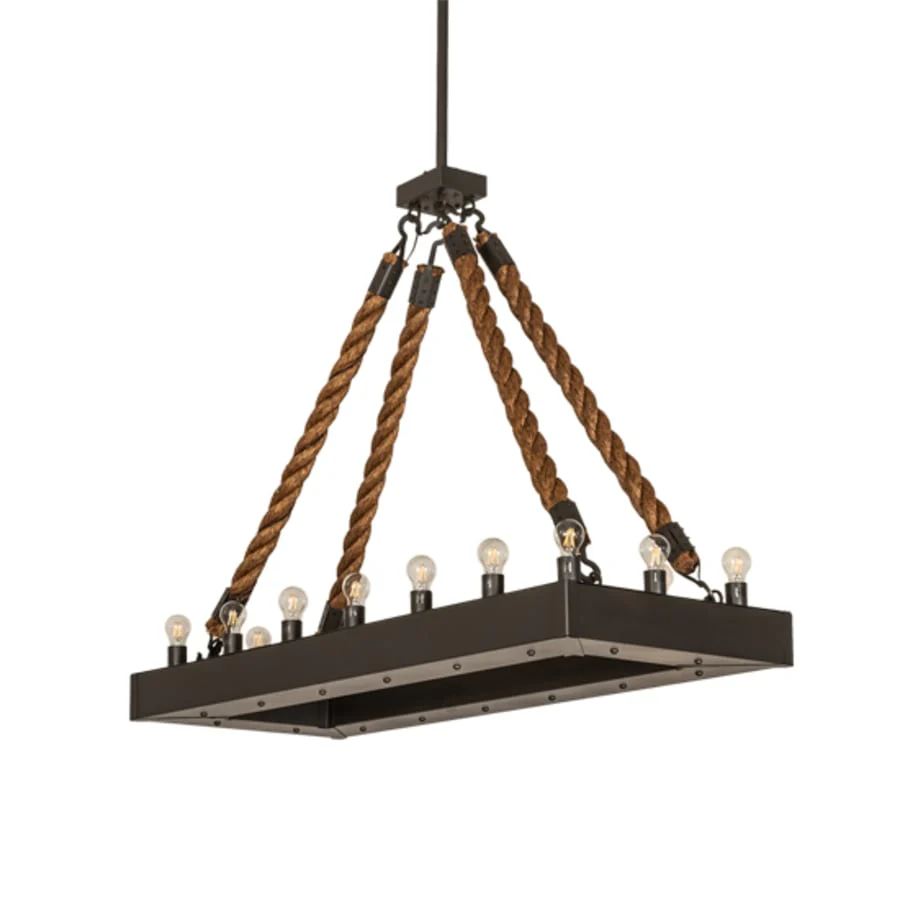 Meyda Tiffany 16 Light 60" Wide Linear Pendant - Image 3