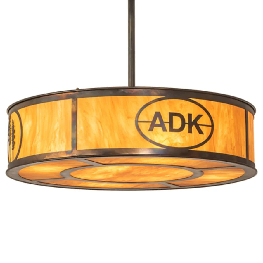Meyda Tiffany 8 Light 37" Wide Pendant - Image 1