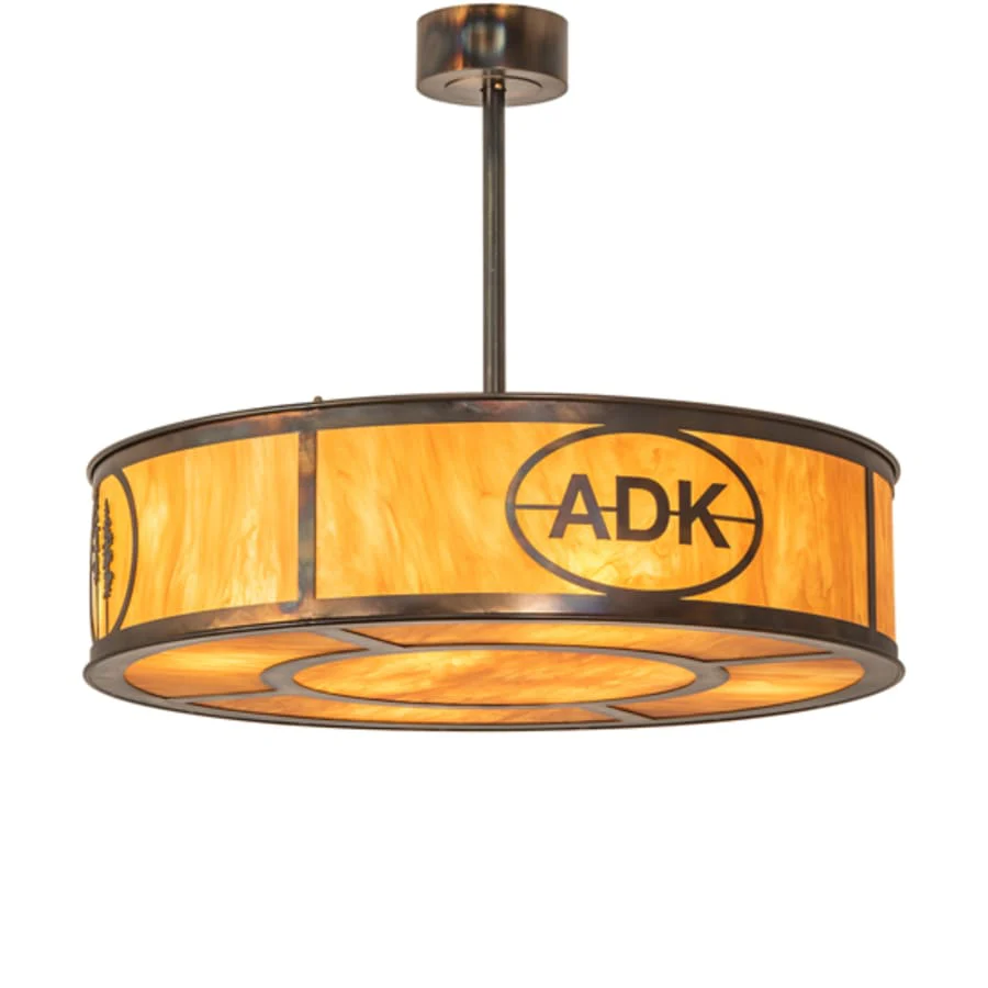 Meyda Tiffany 8 Light 37" Wide Pendant - Image 2