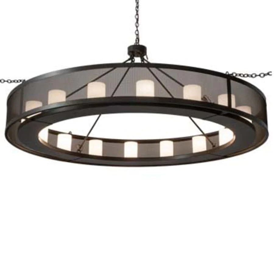 Meyda Tiffany Loxley 16 Light 78" Wide Ring Chandelier - Image 1