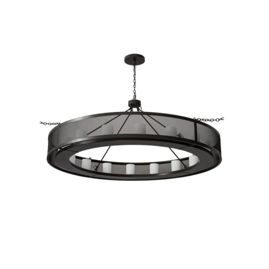 Meyda Tiffany Loxley 16 Light 78" Wide Ring Chandelier - Image 3