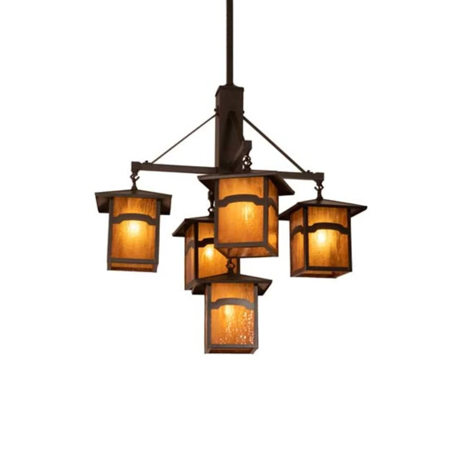 Meyda Tiffany Seneca Mountain View 5 Light 32" Wide Chandelier - Image 1