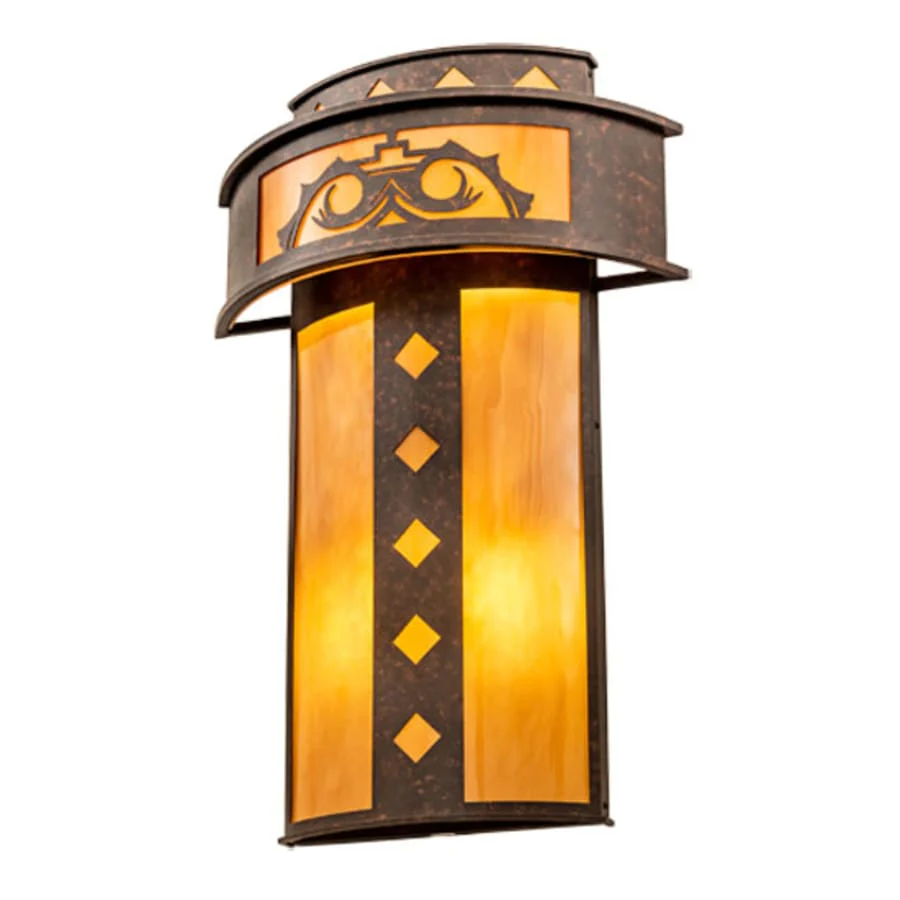 Meyda Tiffany Tiara 4 Light 34" Tall Wall Sconce - Image 1